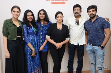 PSV Garuda Vega Movie Team At Bhramaramba Theater